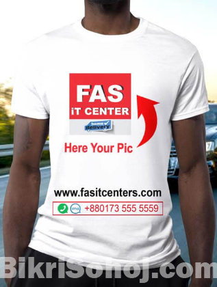 High Quality Custom Logo & Design t shirt Print